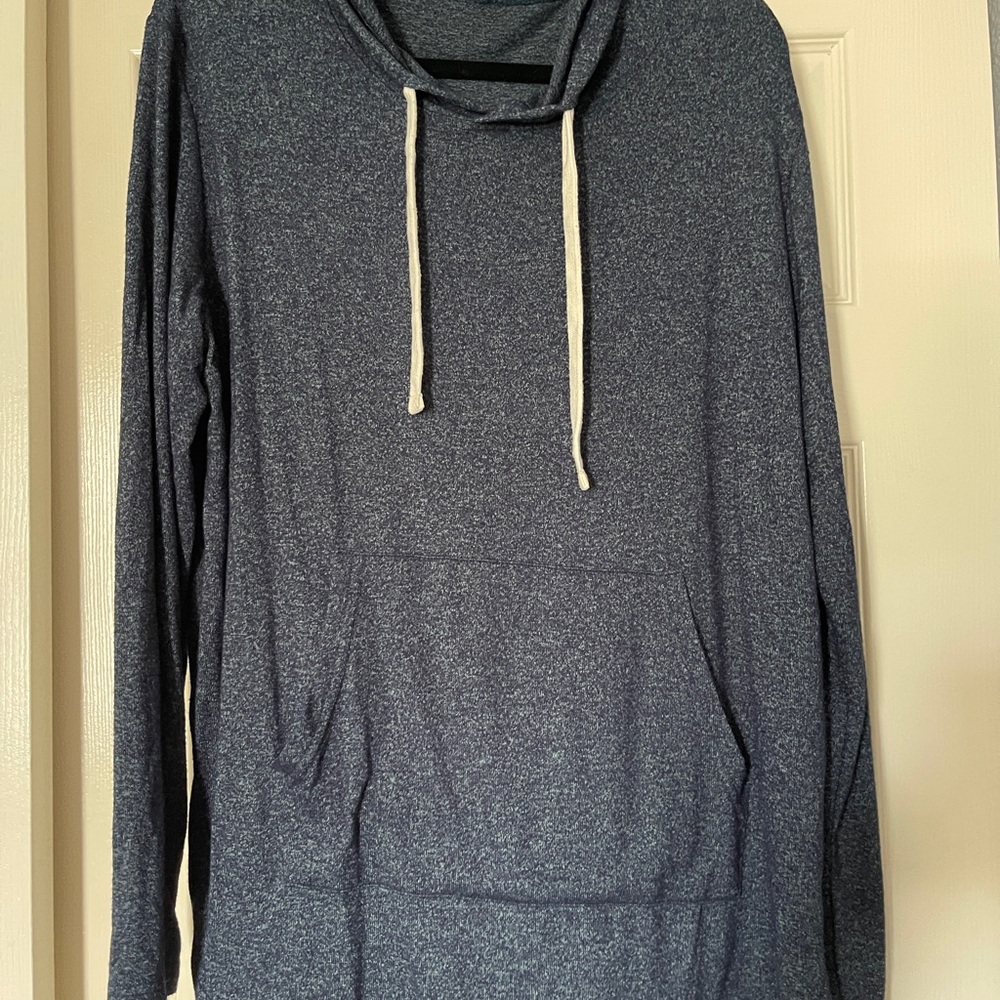 Zyia Active Navy Pocket Boyfriend Hoodie XXL
